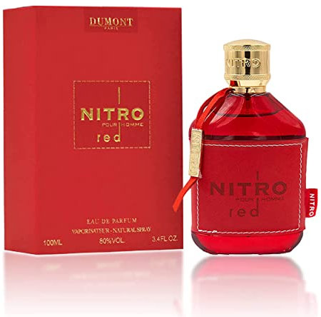 Nitro Red by Dumont for Men - Spray EDP de 3.4 onzas