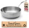 Samuel Groves - Stainless Steel Tri-Ply Chefs Pan, Suitable for All Hobs - Made in England (Long Handle 24cm)