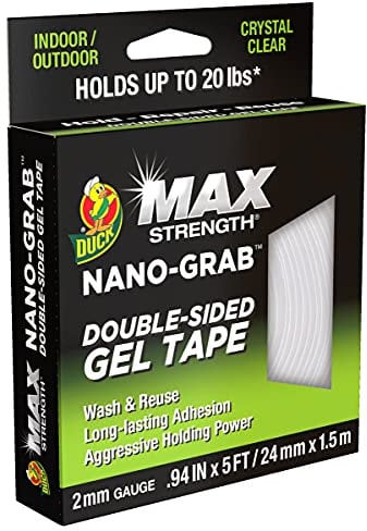 Duck Tape Max Strength® Nano Grab™ Gel doppelseitiges Klebeband