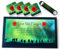 ShopQuality4U Flanders Field Remembrance Bar Runner Mat, Matching Bottle Opener & 4x Drinks Coasters, Metal sign Gift Set | Beer Gifts Home Bar Accessories for Pub Bars Man Cave Him Her Poppy