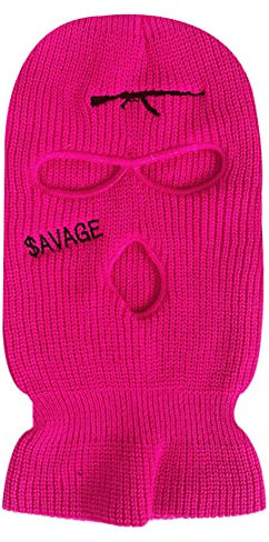 YAMEE Sturmhaube Herren Damen Wintermütze,Balaclava - 3-Loch Sturmmaske,Vollmaske Skimütze Strickmaske Vollgesichtsabdeckung für Outdoor Radfahren Skifahren
