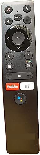 NITVIA 1 pièce de Rechange for télécommande Thomson Smart TV avec Youtube Fernbedienung