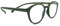 Klammeraffe NO.12 olive Lesebrille (olive, +2.5, diopters)