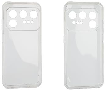 caseroxx Schutzhülle für iiiF150 Raptor in transparent – Flexibles TPU-Case aus stoßfestem Gummi, passgenaue Handy-Tasche mit Kantenschutz & rutschfestem Grip