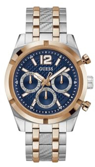 GUESS Herren Armbanduhr aus Edelstahl