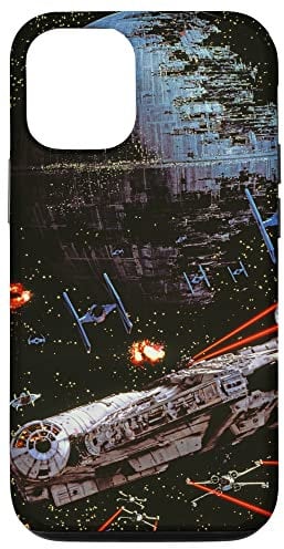 iPhone 12/12 Pro Star Wars Return of the Jedi Death Star II Battle Black Case