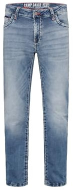 Camp David Herren Jeans CO:NO Comfort Fit Light Blue Jogg 42 30