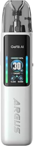 Voopoo Argus G2, Pod System, E-Zigarette, 1000 mAh, 3 ml, Farbe pearl white sans nicotine