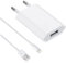 ZLONXUN Cargador y Cable Compatible con iPhone 8 7 6 6S Plus XR XS MAX 11 5 5S 5C SE, iPad Mini/iPod Touch 5G, Nano 7G