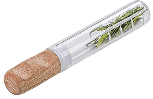 Infusor Para Te - Infusor Te Hojas Fácil De Limpiar | Infusor De Vidrio Transparente Reutilizable De Múltiples Aplicaciones | Tubo Infusor De Té De Vidrio Para El Hogar Y La Oficina