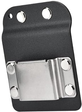 Denash Stainless Steel Drill Belt Holder, Black, 2 Inch, One Size, Tool Holster, Clip, TOOL_BELT