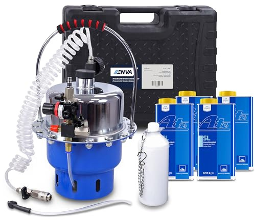 ENVA MADE FOR QUALITY Druckluft-Bremsenentlüfter - 17-TLG. + 4 L