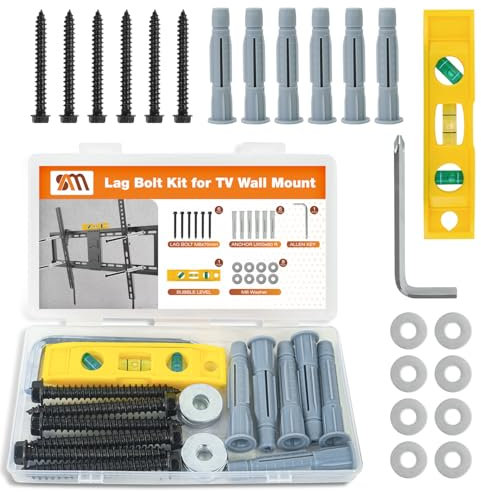 Lag Bolt Kit for TV Wall Mount