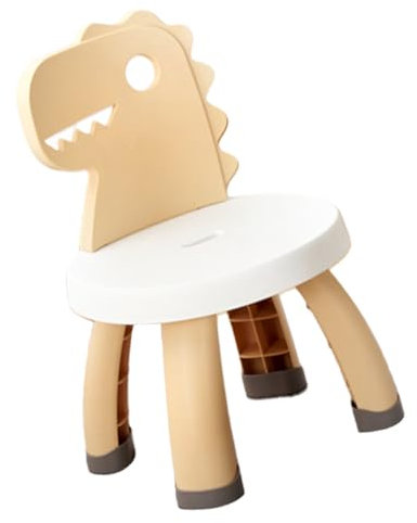 Alipis Kinderstuhl Kippen Stuhl für tierischer Stuhl Sitzsack Kindersessel kinderhocker lernstuhl -Rückenstuhl Kindergarten-Rückenhocker Bodenmatte PVC Yellow