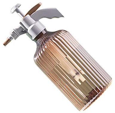 FONDOTIN 1stück Handheld Sprühflasche Mit Druckpumpe Für Gartenpflege Vielseitiger Pflanzensprüher Dunkelbraun Für Und Und Salon