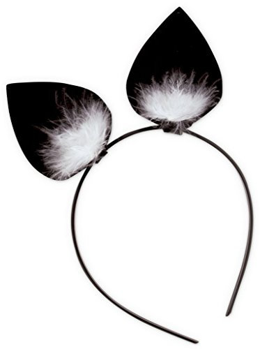 Serre-tête avec oreilles de chat, carnaval, fête à thème.