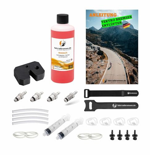 Entlüftungskit Service Kit für Tektro Scheibenbremsen inkl. 100ml Bremsflüssigkeit