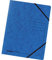 Eckspanner A4 Colorspan - intensiv blau, Karton 355 g/qm