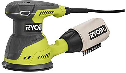 Ryobi ZRRS290G 2.6 Amp 5 in. Random Orbit Sander (Green) by Ryobi