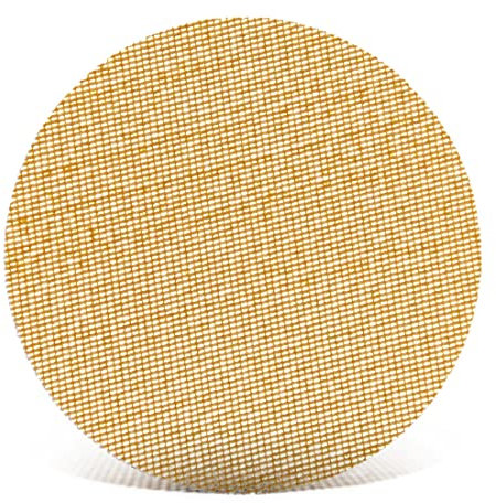 MENZER Ultranet Grilles abrasives auto-agrippantes, 150 mm, p. Ponceuses excentriques, Corindon supérieur blanc (Lot de 25) G120