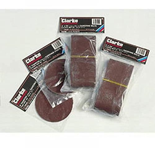 Clarke 4 Sanding Belt for CS4-6C Medium 80 grit (Pk5) 6500808