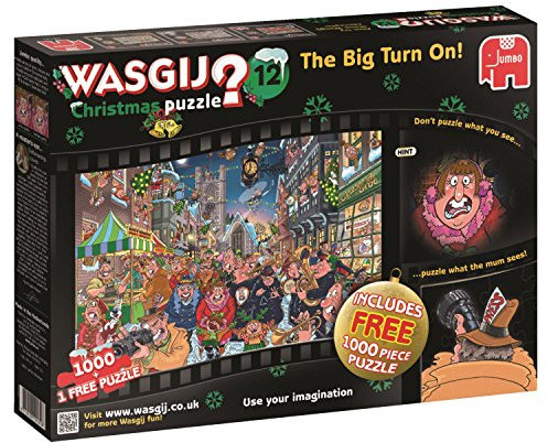 Wasgij Weihnachten 12 The Big Turn auf Puzzle (1000 Teile)