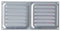 Brinox B70230A - Griglia di ventilazione in alluminio, 10 x 20 cm