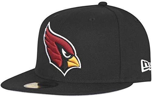 New Era 59Fifty Cap - NFL ON Field Arizona Cardinals schwarz, Gr. 7 3/8