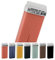 MFB Provence® - 12 cartouches de cire pour épilation - Roll on au choix - Cire à épiler professionnelle sans colophane (rose)