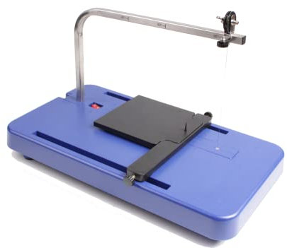 edi-tronic Styroporschneider 20W Styropor Heizdraht Schaum Schneider mit Winkeleinstellung