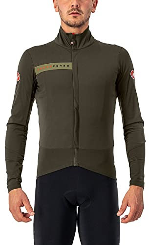 Castelli 4520505-075 BETA RoS JACKET Jacket Herren MILITARY GREEN/GREEN TEA Größe L