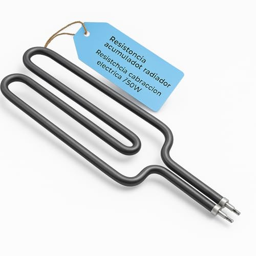 RECAMBIOS DREYMA Resistencia Acumulador 750W 230V Para Radiador Fagor AIS81 AIS281 AIS321 Calor Seco Medida 40x15 cm Sustituye Código BBM030156 Montaje Rápido Repuesto Profesional Homologada