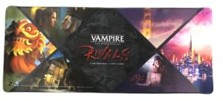 Renegade Game Studios | Vampire Rivals San Francisco Clan Playmat | Deckbau | 2–4 Spieler | 30–70 Minuten | Englisch