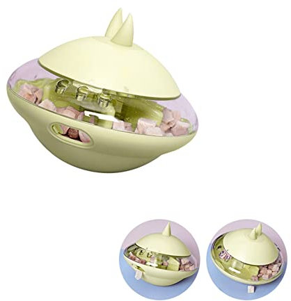 Petsoigné Tumbler Hundefutter Hundespielzeug Futterspender Spielzeug Intelligenzspielzeug Hund Katzen (Grün)