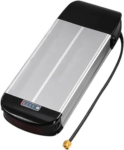JHKJ Batterie Li-ION étanche 48V, 15ah, 36V, 20ah, pour Porte-Bagages, pour Moteur 200W, 350W, 500W, 720W, 48V, 15ah,48v15ah