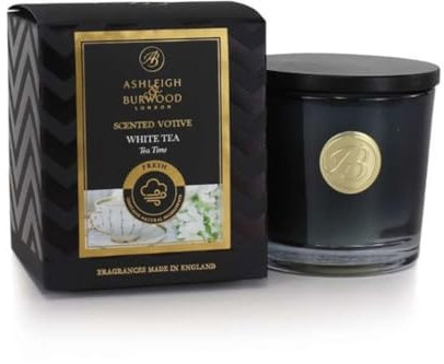 ASHLEIGH & BURWOOD Mini-Duftkerze mit weißem Tee