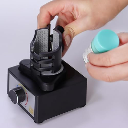 Paint Shaker Mixer, Mini Vortex Mixer, DIY Model Paint Shaker, 3 Speed Adjustment, Stir Evenly, for Lab, Nail Polish,Eyelash Adhesives Acrylic Paints Model Paints
