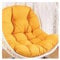 Yahbrra Swing Chair Cushion, Soft Patio Hanging Chair Cushion Pad for Outdoor Indoor Egg Hanging Basket Chair Egg Chair Cushion Soft Indoor Outdoor Furniture Recliner(Yellow)