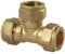 22mm Compression Equal Tee - Bag of 2