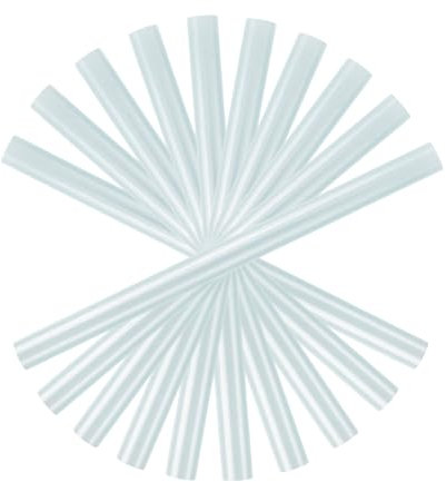 IWOWHERO 20pcs Colored Hot Glue Sticks Safe Adhesive for Craft Projects for Various Crafts Quick Melting Strong Adhesion for