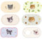 Tapis d'alimentation personnalisé pour animaux de compagnie, set de table personnalisé pour gamelle de nourriture et d'eau pour chien et chat avec photo, image et nom de l'animal pour les sols,