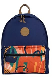 Senya Unisex Sac Easyou Rucksack, Blau und Tasche mit Motiv, M