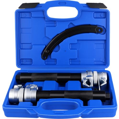 OiLiehu Outil de Compression de Ressort Amortisseur, Kit de 2 Pièces, Outil Universel pour Amortisseurs de Voiture, Capacité de Charge 1200 KG, Plage de Serrage 280mm