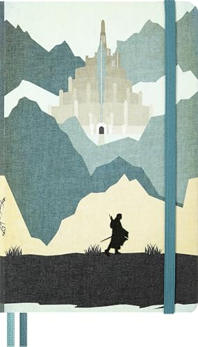 Moleskine Der Herr der Ringe Notizbuch Aragorn limitierte Ausgabe, L/A5, liniert, fester Einband: NB Hr.Ringe LG lin Aragorn