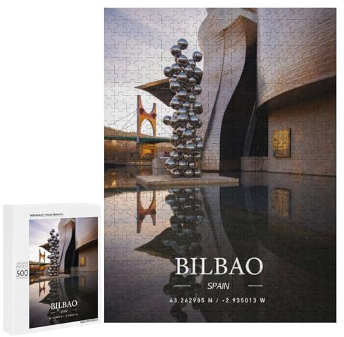 Puzzle 500 PCS Für Teenager Bilbao Puzzles Für Teenager DIY Spielzeug Wanddekoration Fördert Das Gehirntraining 500 PCS