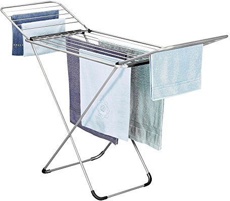 Metaltex LIPARI - Tendedero con Alas Aluminio. Dimesiones: 18 metros colada