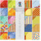 Ursus 70890099 - Scrapbook paper Block, Farbenrausch/Harlekin, ca. 30,5 x 30,5 cm, 190 g/qm, 20 Blatt, beidseitig bedruckt, Vorder- und Rückseite in verschiedenen Motiven, säure und ligninfrei