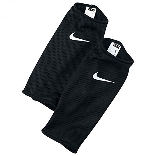 Nike Unisex – Erwachsene Guard Lock Schienbeinschoner, Black/White/White, XL