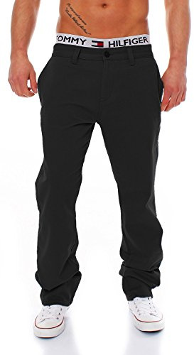 Big Seven Evan Chino Pant Regular Fit Herren Hose, Hosengröße:W50/L34, Farbe:Black