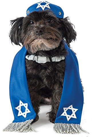 Rubie's Rubies Yarmulke und Tallis Hundekostüm